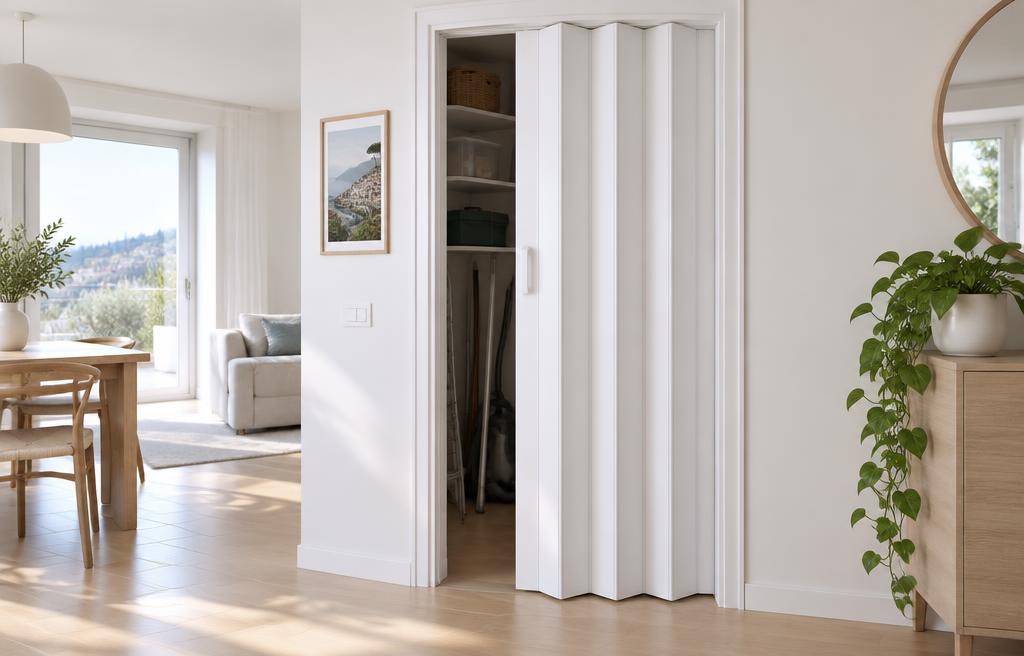 Porte a soffietto in PVC